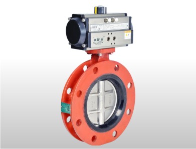 Wafer Type Double Flange Butterfly Valve