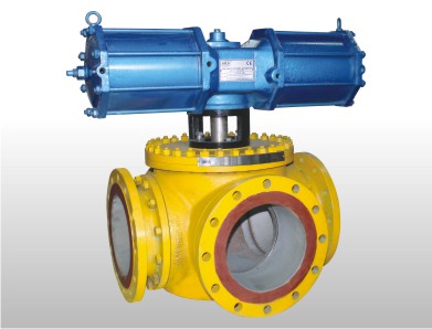pneumatic full bore ball valve